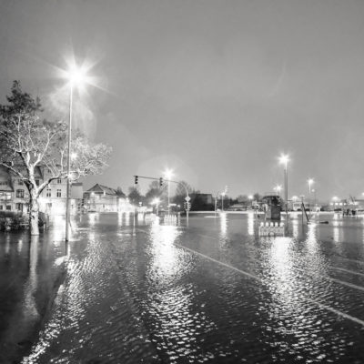 Hochwasser in Wismar © Stephan Cremer